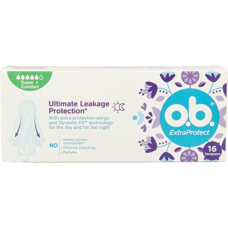 Ob Tampons Extra Protect Super Plus