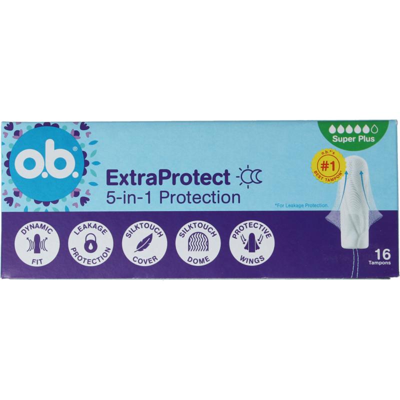 Ob Tampons Extra Protect Super Plus