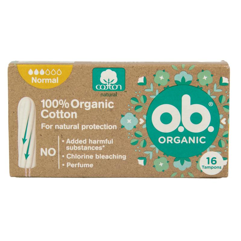 Ob Tampons Organic Normal