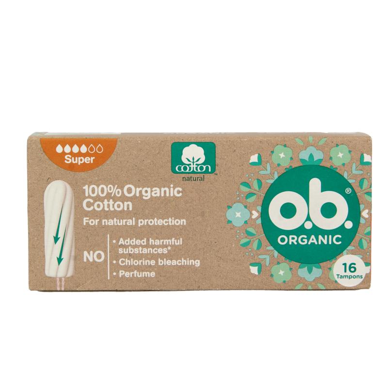 Ob Tampons Organic Super