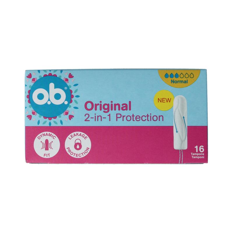 Ob Tampons Original Dynamic Fit Normal