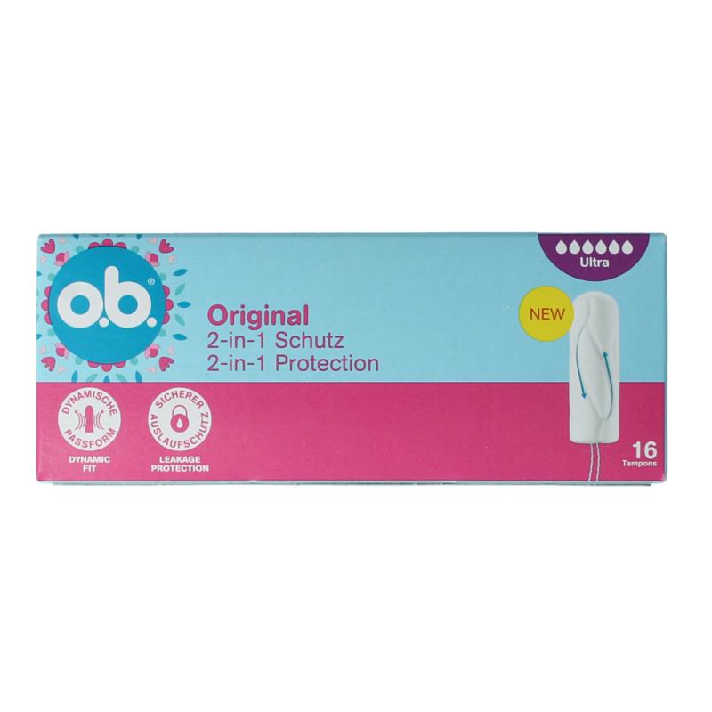 Ob Tampons Original Dynamic Fit Ultra