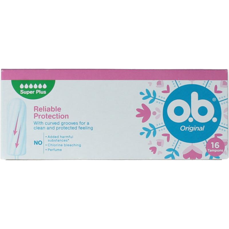 Ob Tampons Original Super Plus