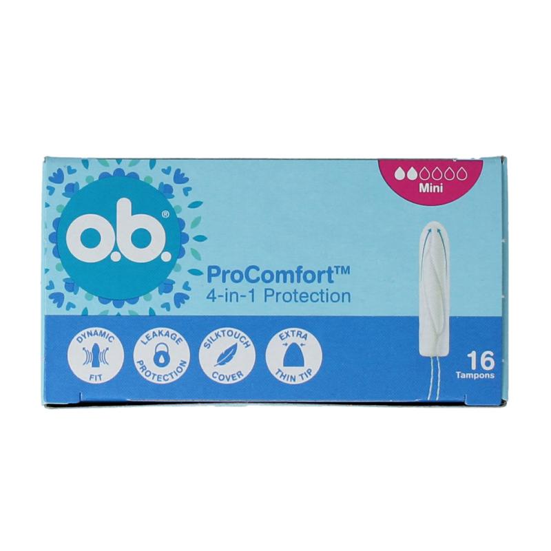 Ob Tampons Pro Comfort Advanced Mini