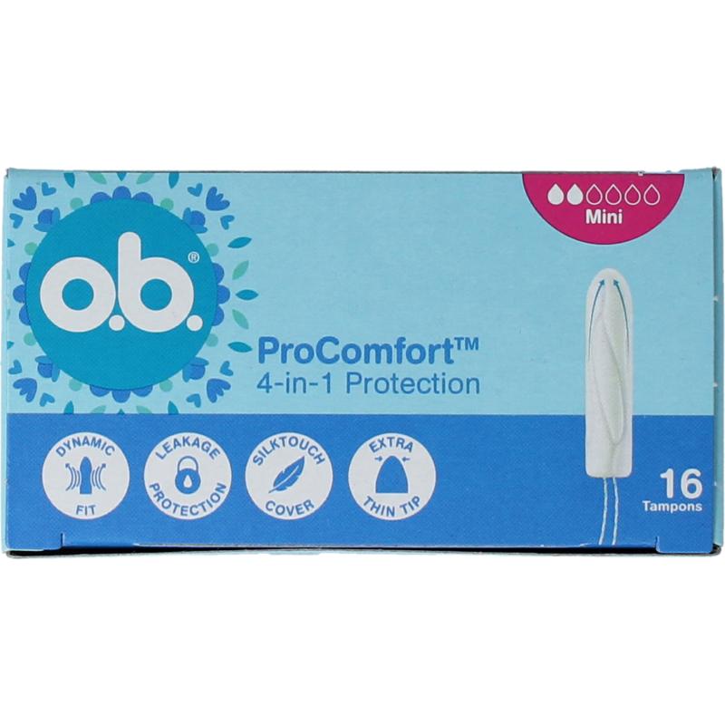 Ob Tampons Pro Comfort Advanced Mini