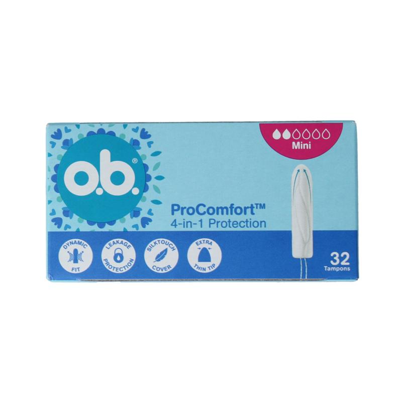 Ob Tampons Pro Comfort Advanced Mini