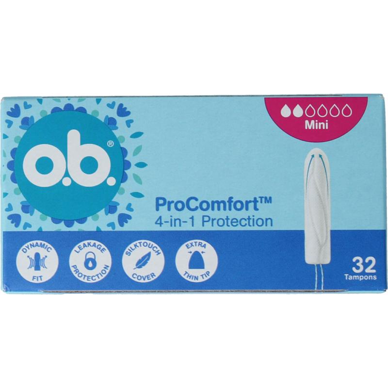 Ob Tampons Pro Comfort Advanced Mini