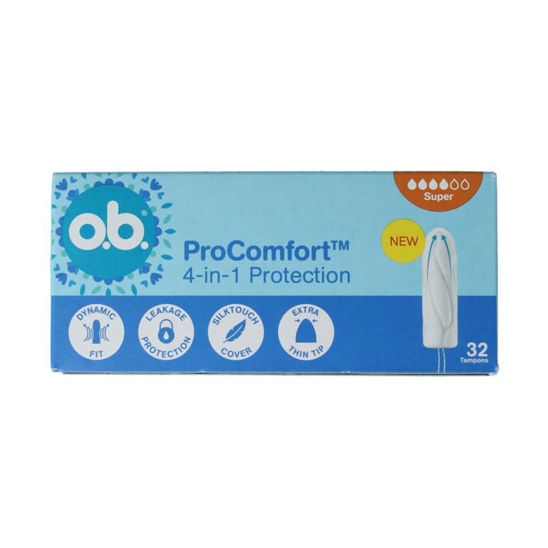Ob Tampons Pro Comfort Advanced Super