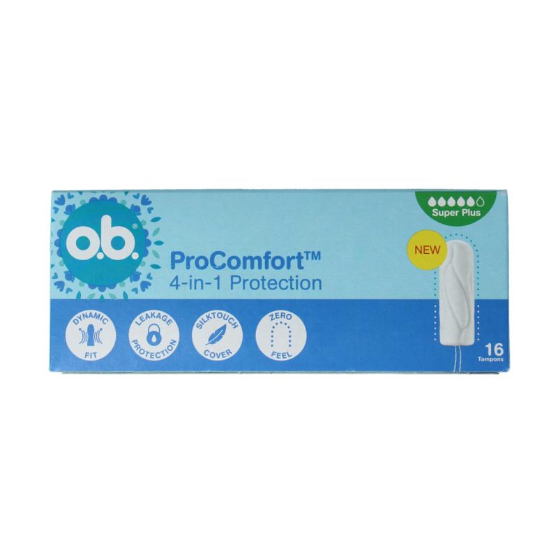 Ob Tampons Pro Comfort Advanced Super Plus