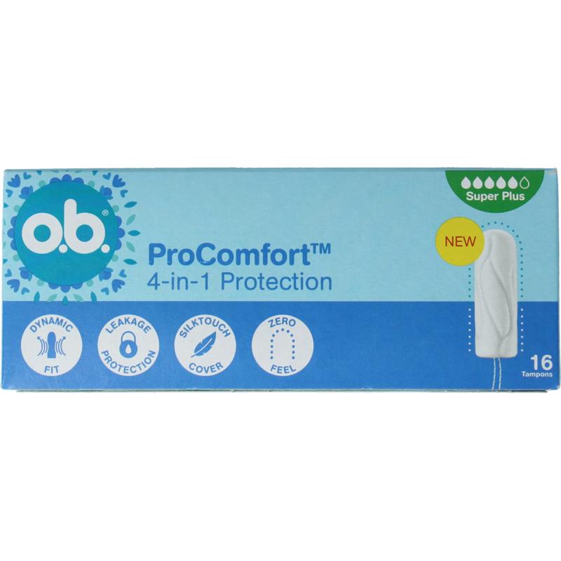 Ob Tampons Pro Comfort Advanced Super Plus