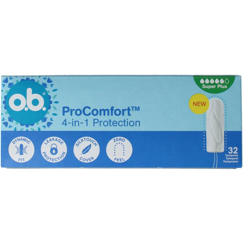 Ob Tampons Pro Comfort Advanced Super Plus