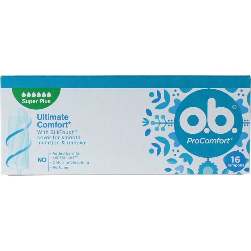Ob Tampons Procomfort Super Plus