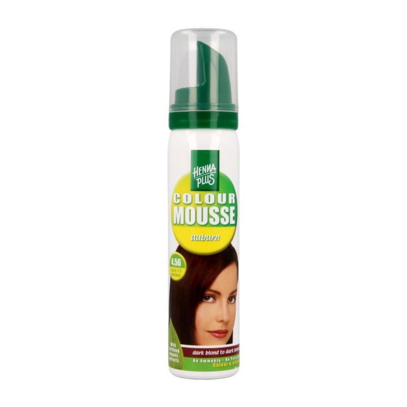 Henna Plus Colour Mousse 4.56 Auburn