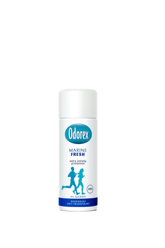 Odorex Body Heat Responsive Spray Marine Fresh Mini