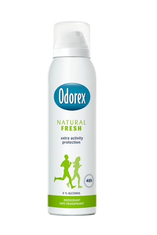 Odorex Deodorant Spray Natural Fresh