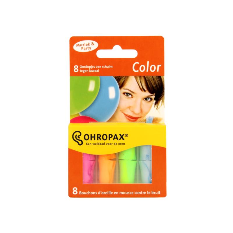 Ohropax Oordopjes Geluiddempend Color