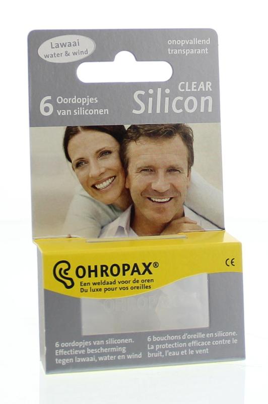 Ohropax Silicon Clear