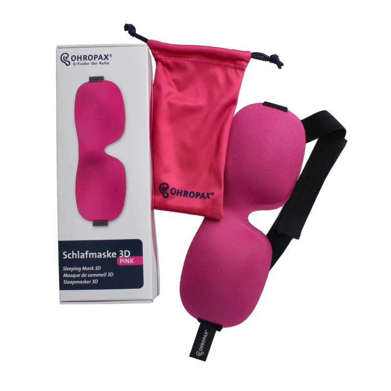 Ohropax Slaapmasker Roze