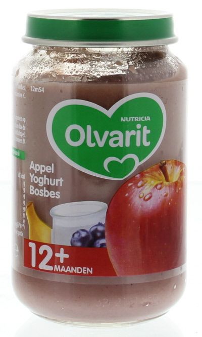 Olvarit Appel Yoghurt Bosbes 12M54