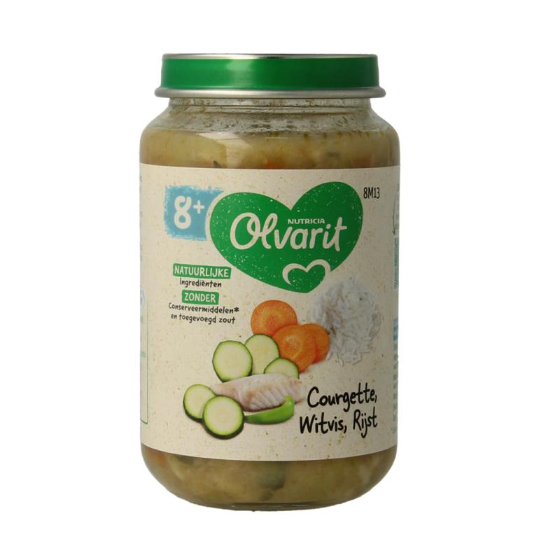 Olvarit Courgette Witvis Rijst 8M13