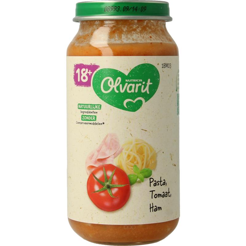 Olvarit Pasta Tomaat Ham 18M03