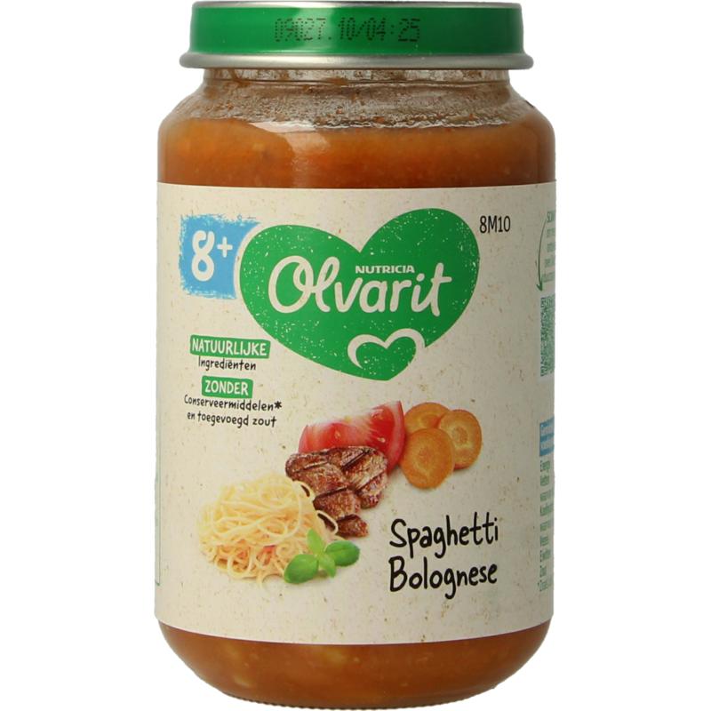 Olvarit Spaghetti Bolognese 8M10