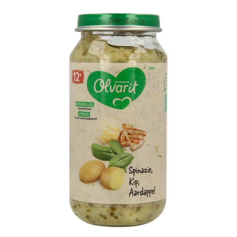Olvarit Spinazie Kip Aardappel 12M07