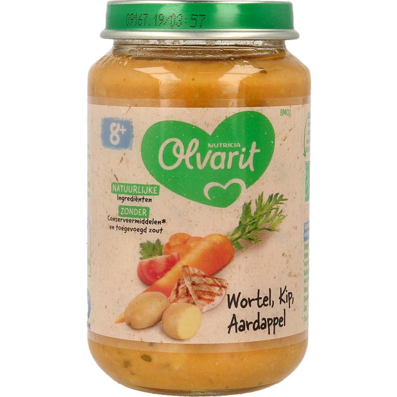 Olvarit Wortel Kip Aardappel 8M01