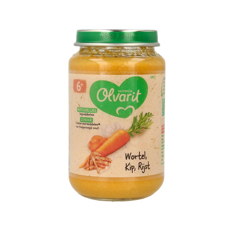 Olvarit Wortel Kip Rijst 6M03