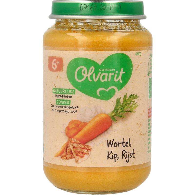 Olvarit Wortel Kip Rijst 6M03