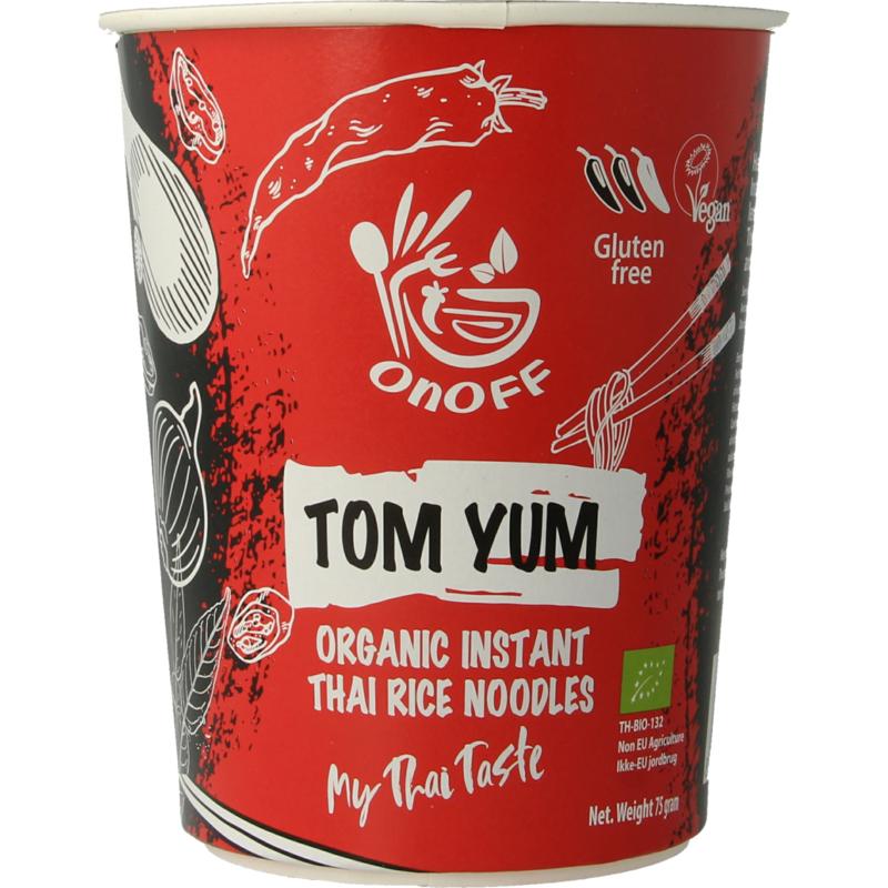 Onoff Instant Noodlesoup Tom Yum Bio