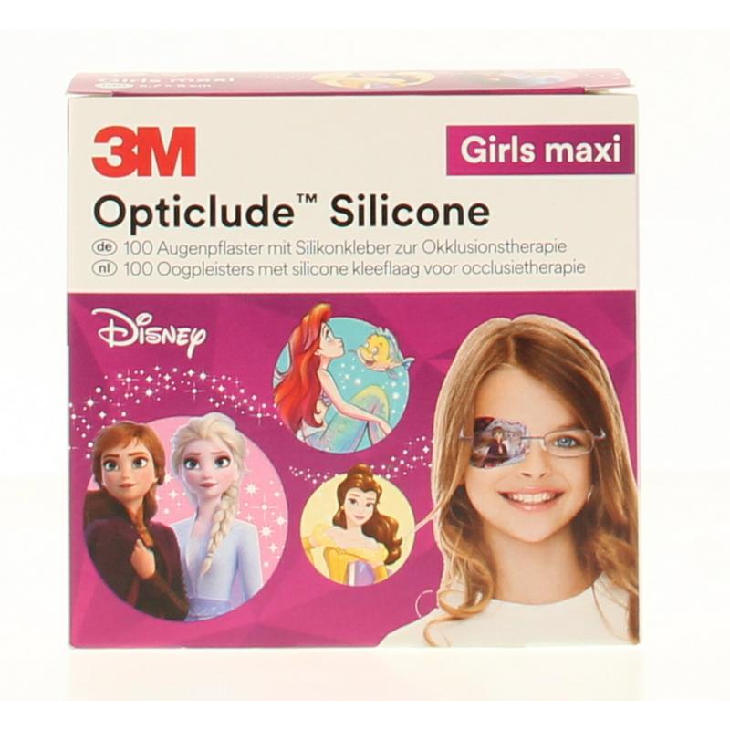 Opticlude Oogpleister Siliconen Maxi Girl