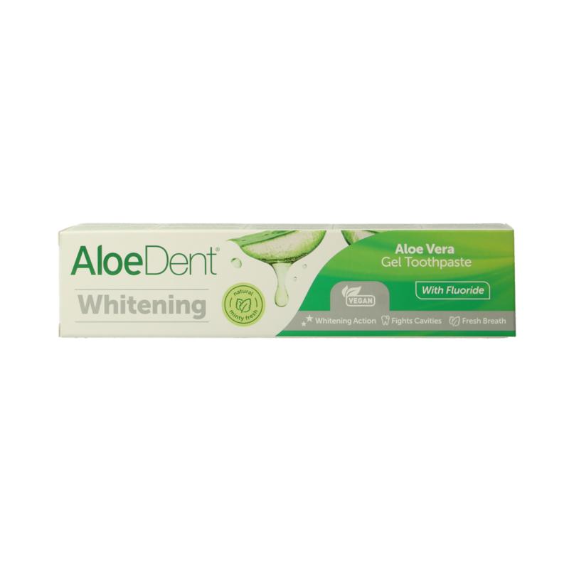 Aloe Dent Tandpasta Aloe Vera Whitening With Fluor