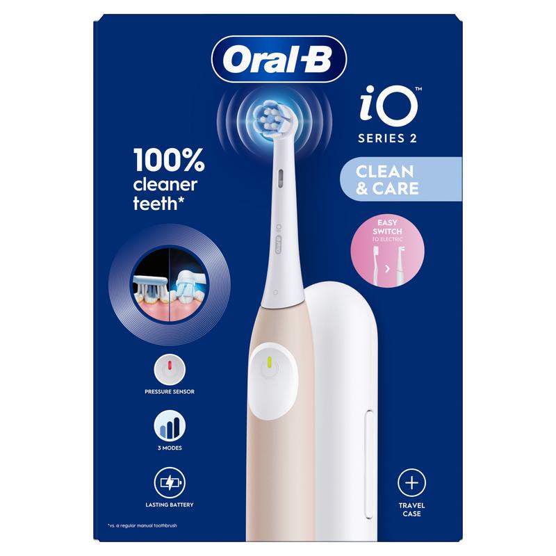 Oral B Elektr Tandenborstel Io2 Calm Pink + Reisetui