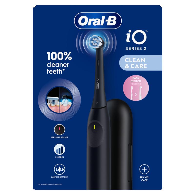 Oral B Elektr Tandenborstel Night Black + Reisetui
