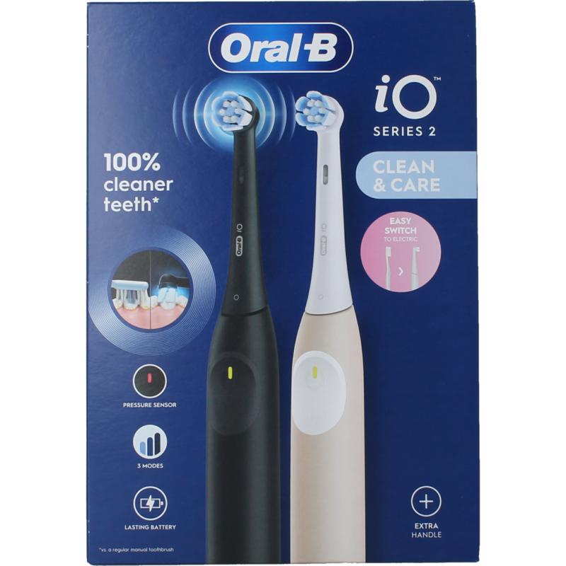 Oral B Elektrische Tandenborstels Io2 Duo Blackpink