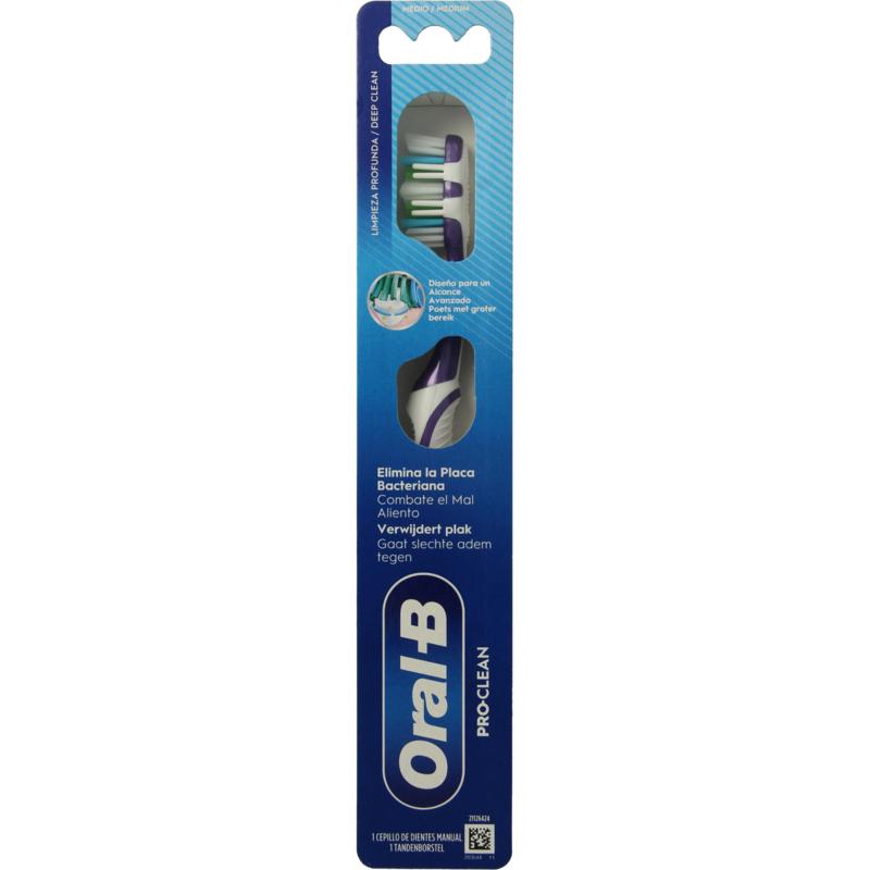 Oral B Hand Tandenborstel Pro 1 Clean Black