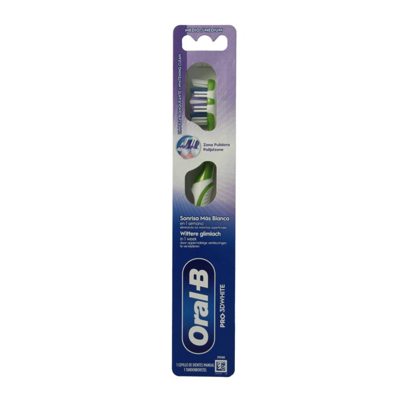 Oral B Hand Tandenborstel Pro 3D White