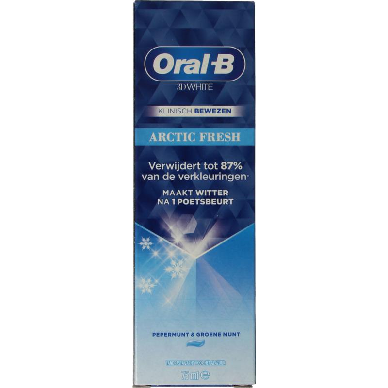Oral B Tandpasta 3D White Arctic Fresh