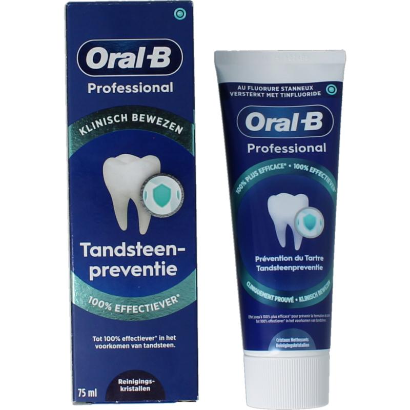 Oral B Tandpasta Professional Tandsteencontrole