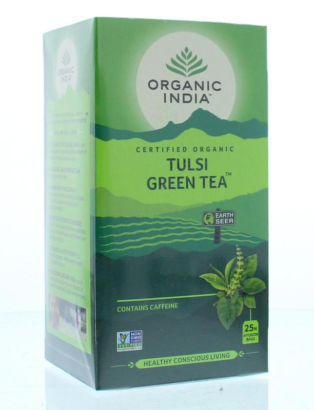 Organic India Tulsi Green Thee Bio