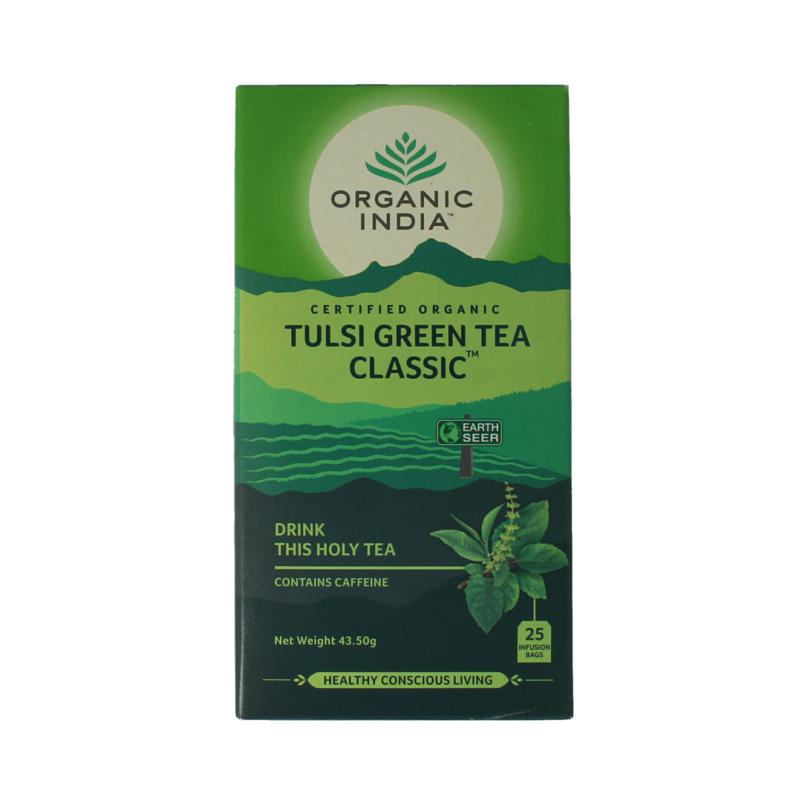 Organic India Tulsi Green Thee Bio