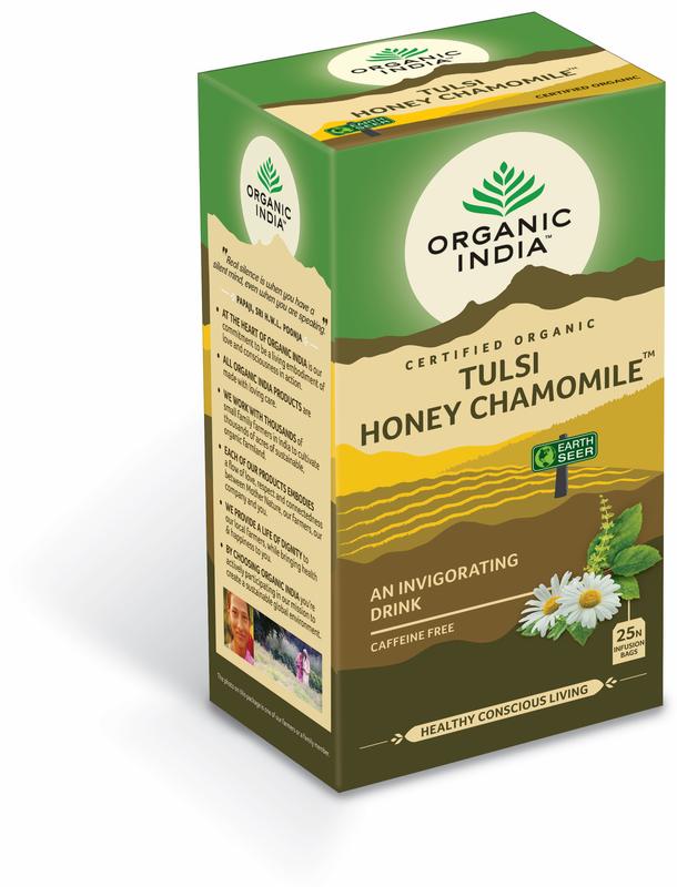 Organic India Tulsi Honey Chamomile Thee Bio
