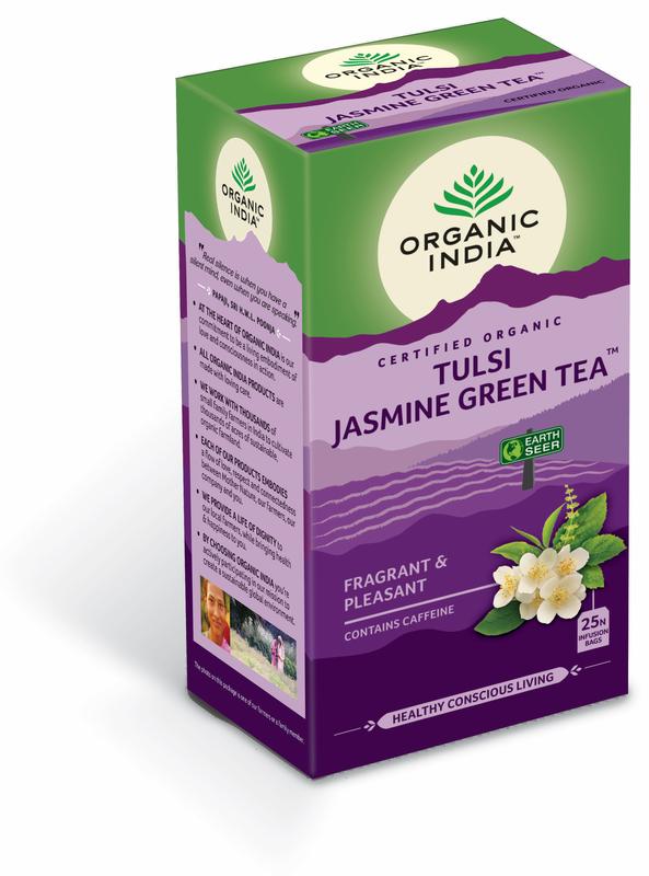 Organic India Tulsi Jasmine Green Thee Bio