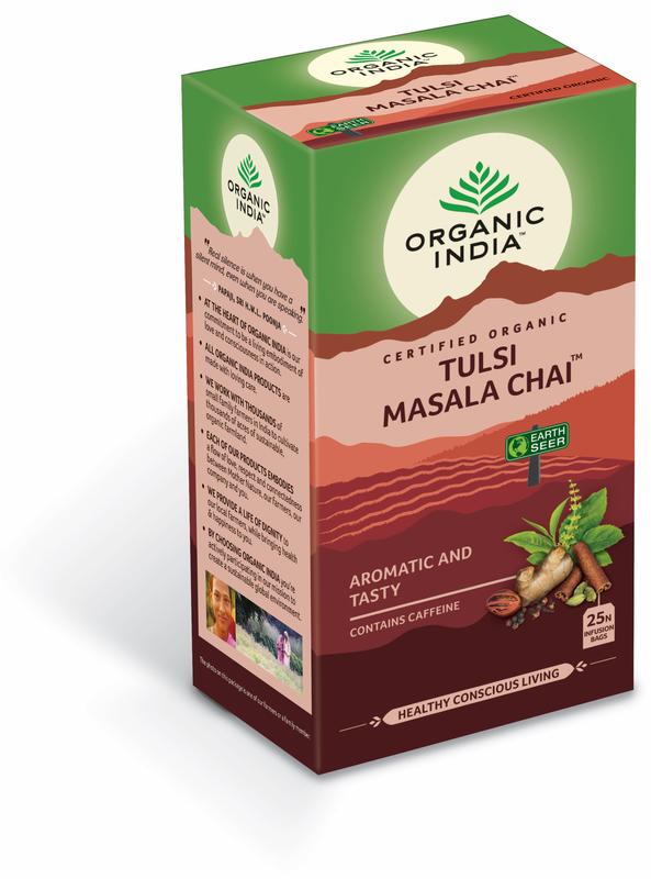 Organic India Tulsi Masala Chai Thee Bio