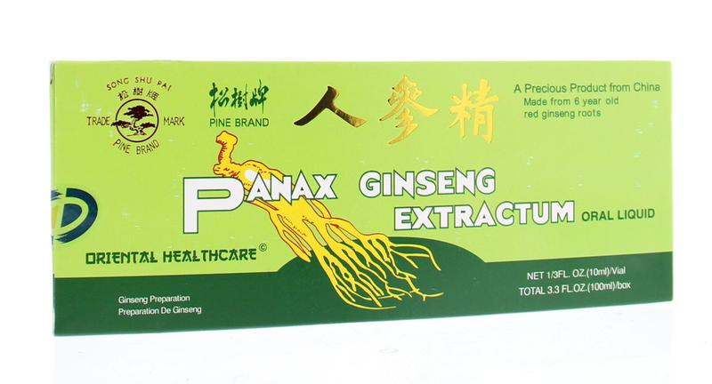 Oriental Health Ginseng Extract 10 X 10Ml