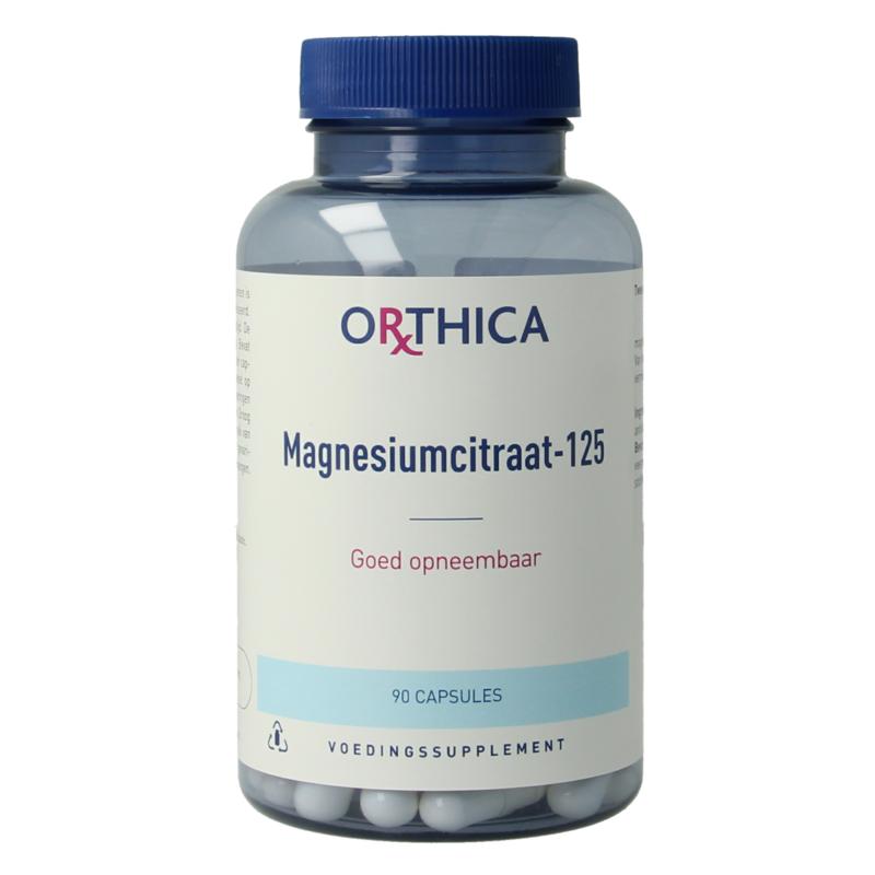 Orthica Magnesium Citraat 125