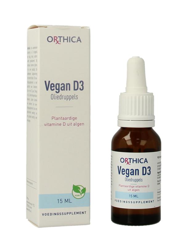 Orthica Vegan D3 Olie Druppels