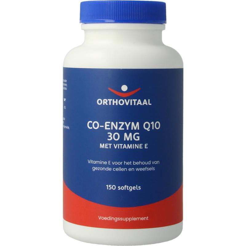 Orthovitaal Co-Enzym Q10 30Mg Met Vitamine E