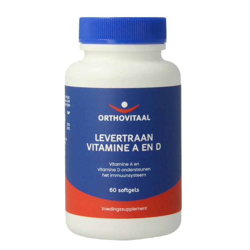 Orthovitaal Levertraan Vitamine A En D